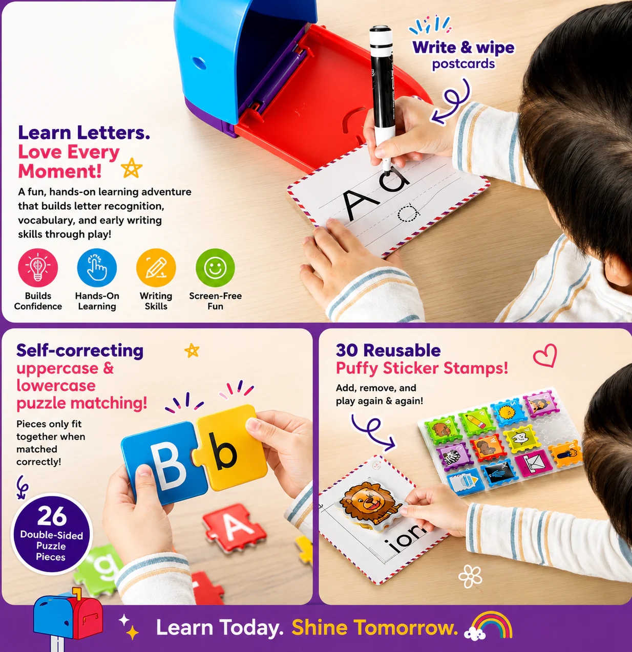 ABC Express™ - Kids Alphabet Letterbox - Image 4