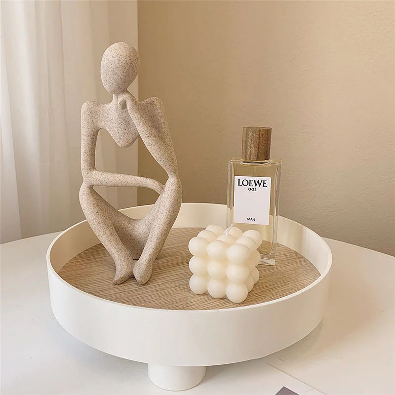 Abstract Thinker Statue - Image 3