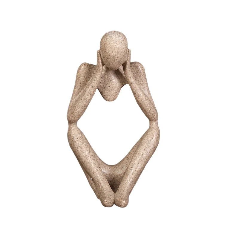 Abstract Thinker Statue - Image 9