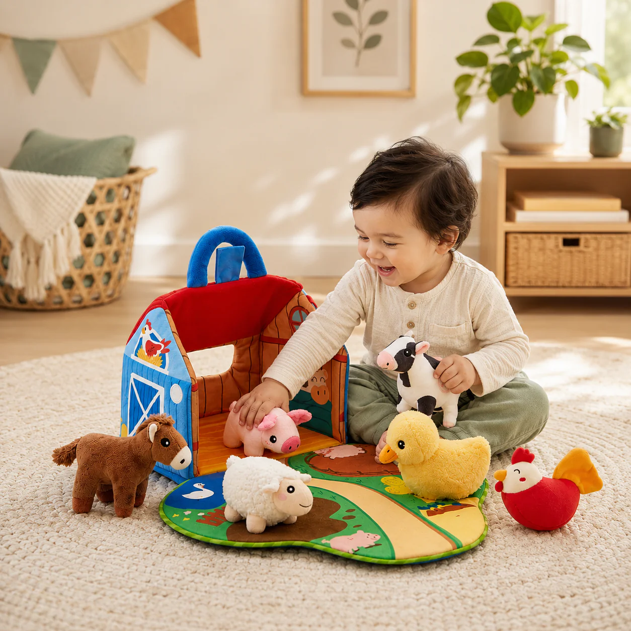 BarnBuddy™️ - Montessori Farm Playset - Image 4