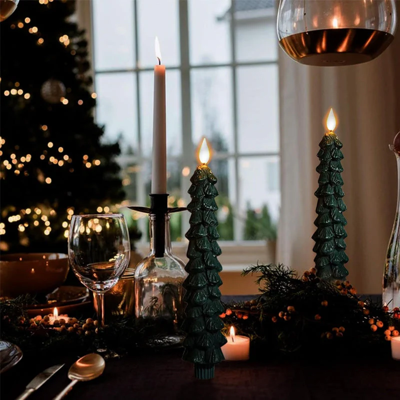Christmas Candle - LED Remote Controlled - Image 6