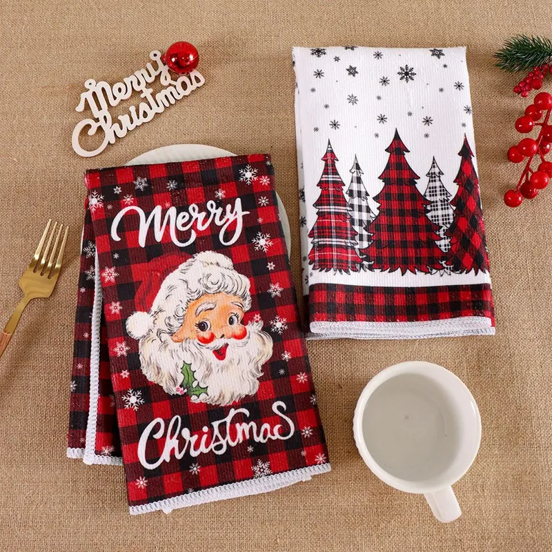 Cozy Christmas Kitchen Towels Set - Image 6