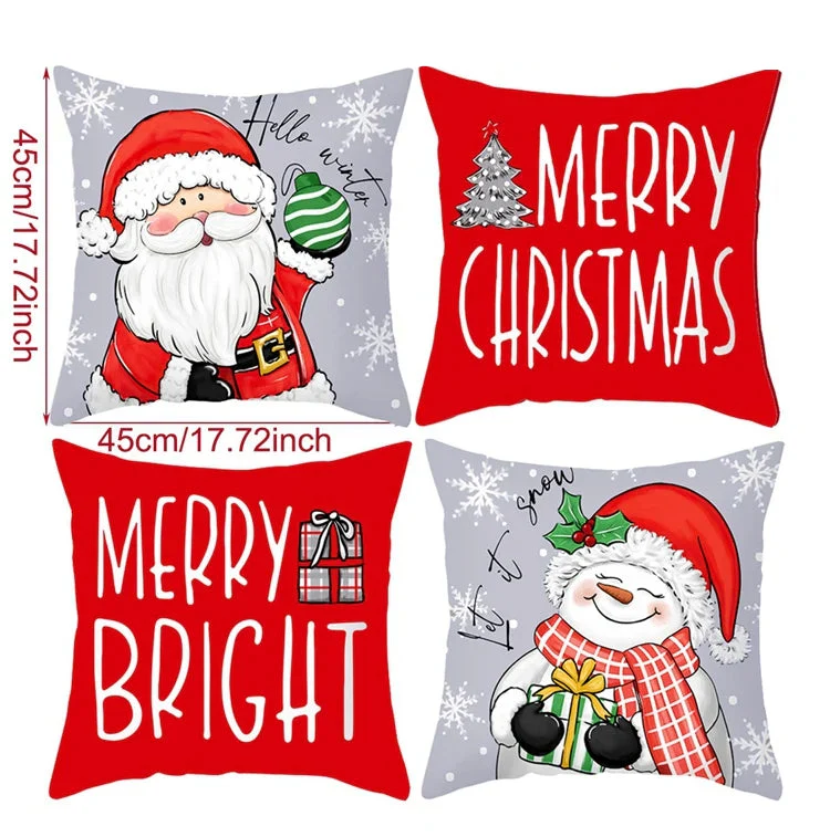 Cozy Christmas Pillow Cover Set - Image 5
