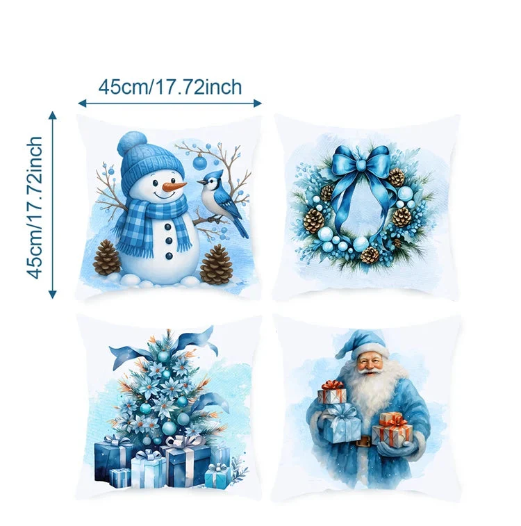 Cozy Christmas Pillow Cover Set - Image 6