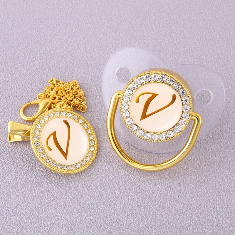 CrystalBling™️ - Personalised Baby Pacifier & Clip - Image 10