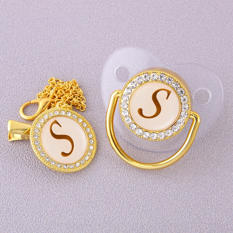 CrystalBling™️ - Personalised Baby Pacifier & Clip - Image 11