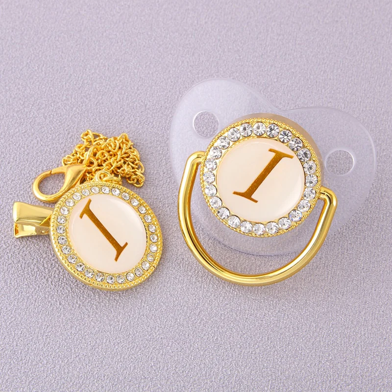 CrystalBling™️ - Personalised Baby Pacifier & Clip - Image 15