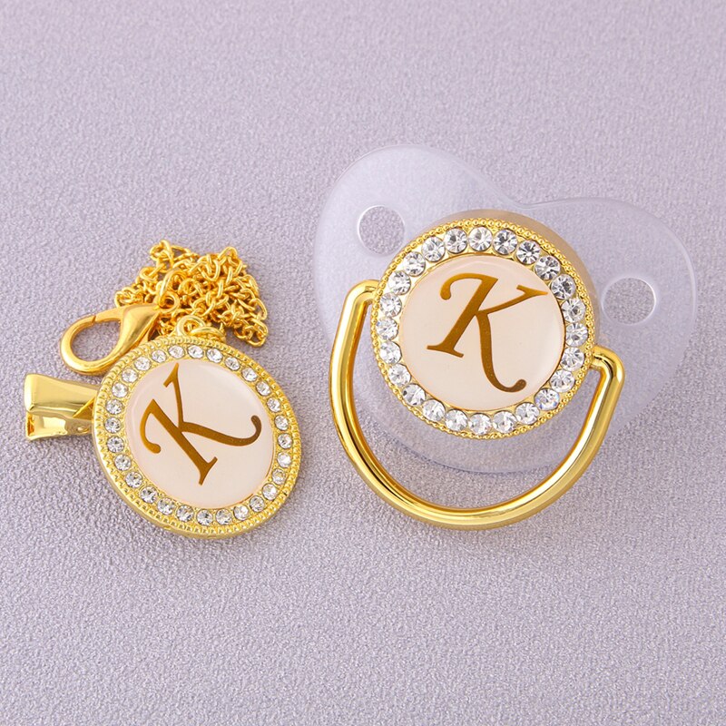 CrystalBling™️ - Personalised Baby Pacifier & Clip - Image 19