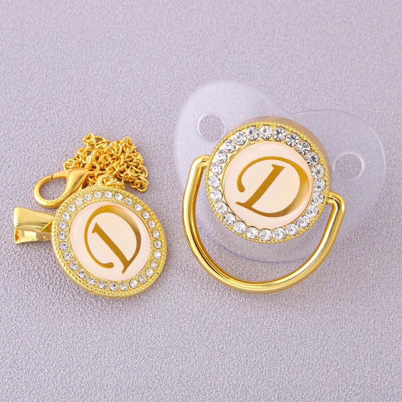 CrystalBling™️ - Personalised Baby Pacifier & Clip - Image 21