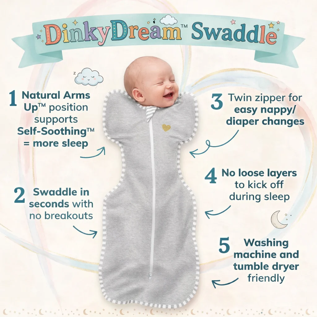 DinkyDream™ Swaddle - Image 4