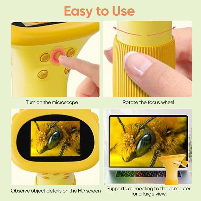 DiscoverScope™️ - Kids Digital Microscope Camera - Image 12
