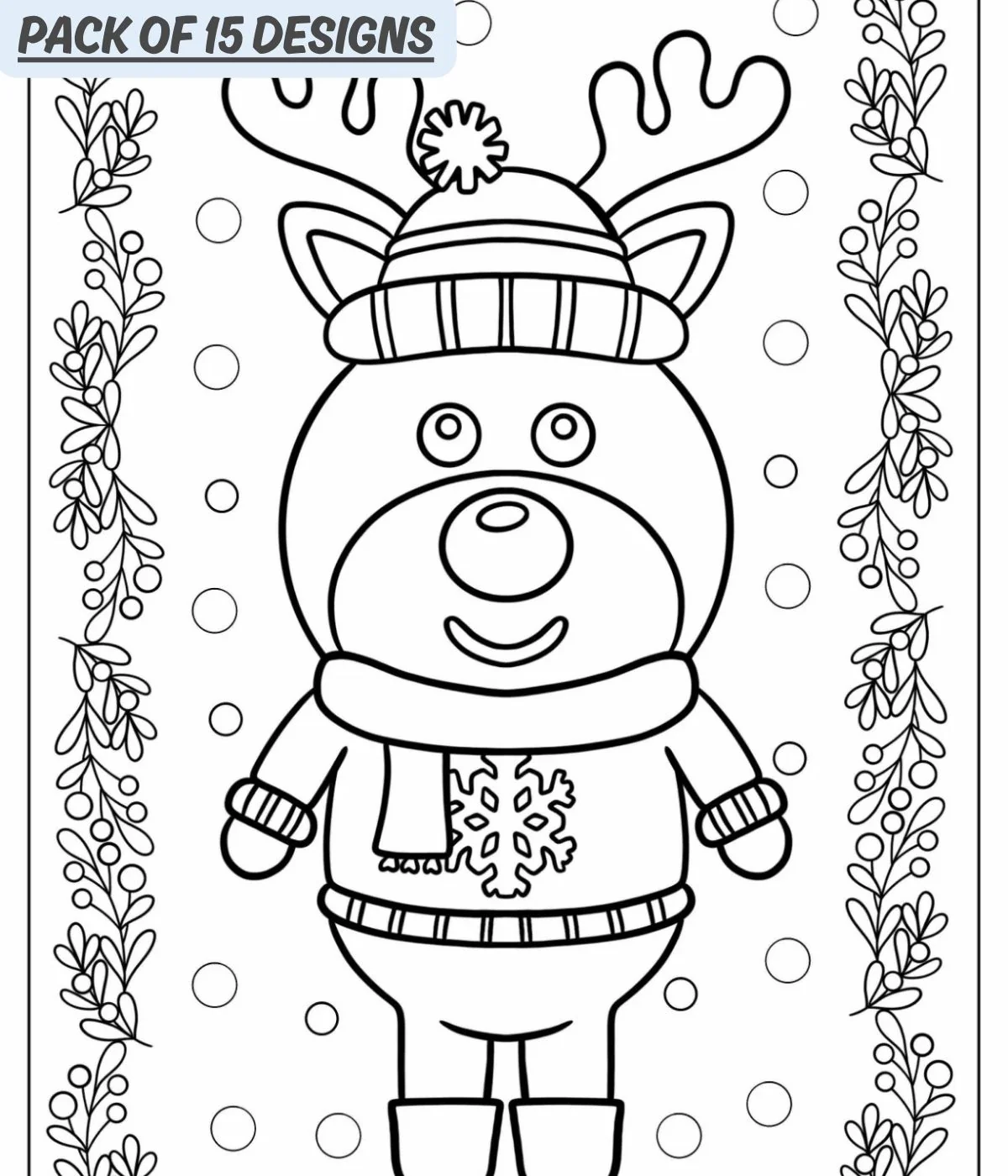 DoodleGlow Trace™ -  Printable Christmas Collection - Image 4