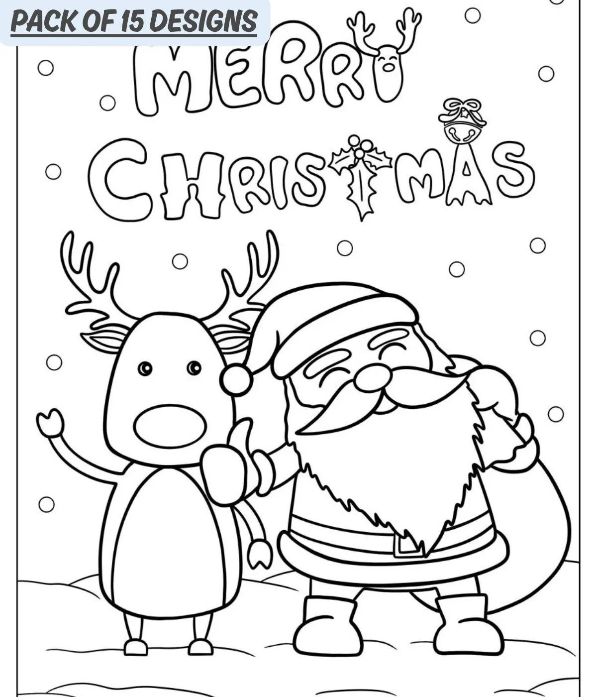 DoodleGlow Trace™ -  Printable Christmas Collection - Image 5