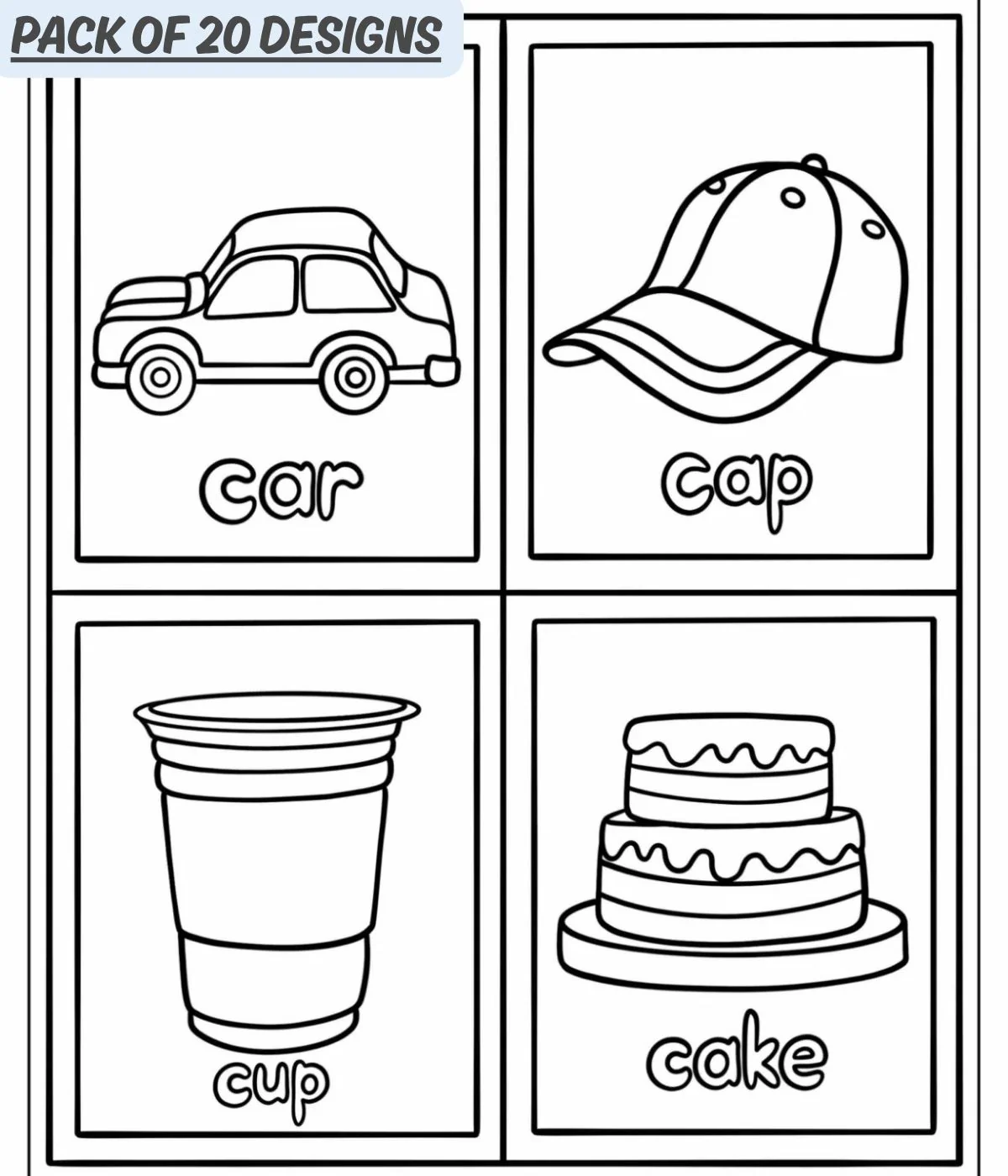 DoodleGlow Trace™ - Printable Educational Collection - Image 5