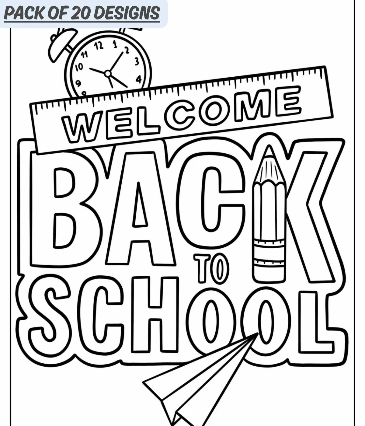 DoodleGlow Trace™ - Printable Educational Collection - Image 7