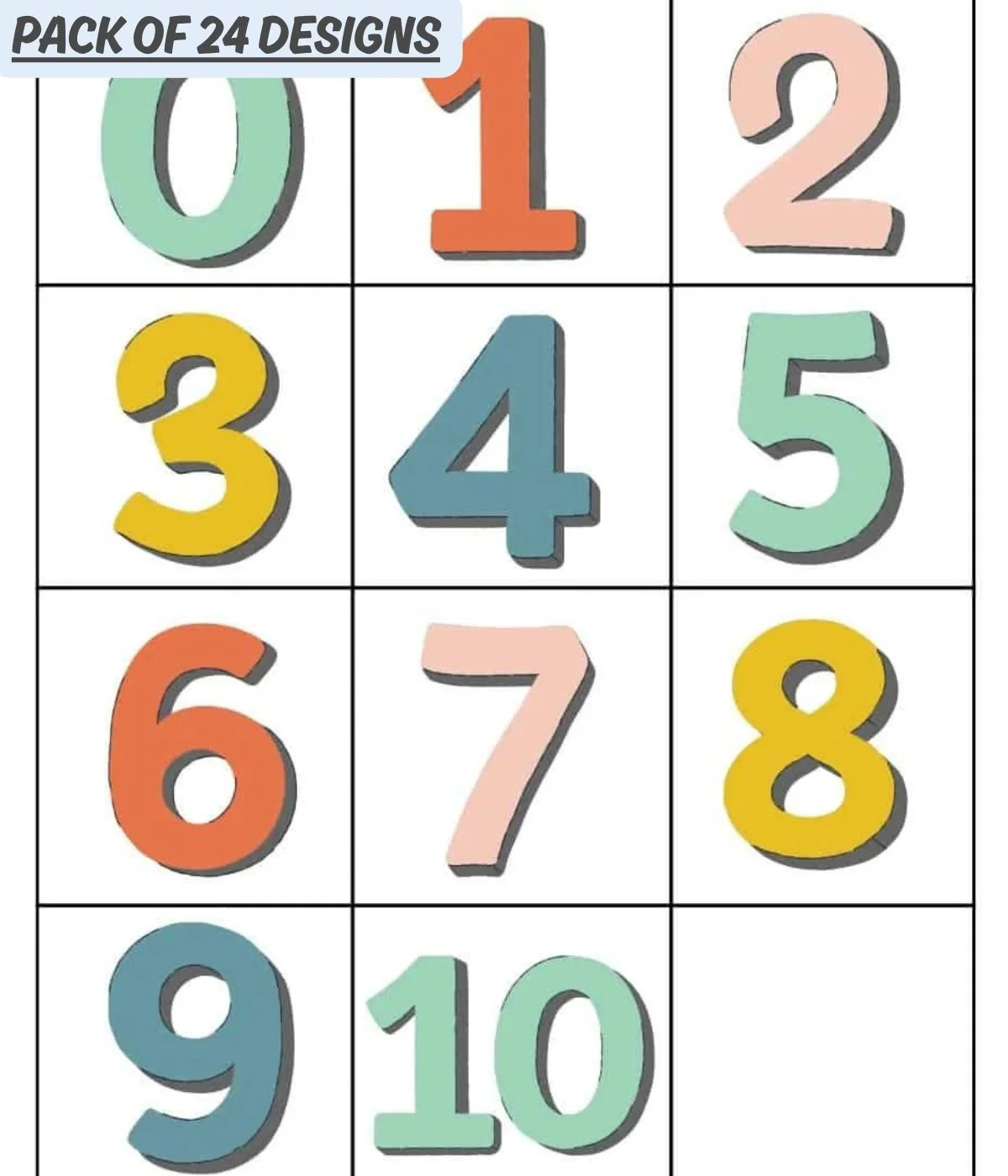 DoodleGlow Trace™ - Printable Educational Collection - Image 8