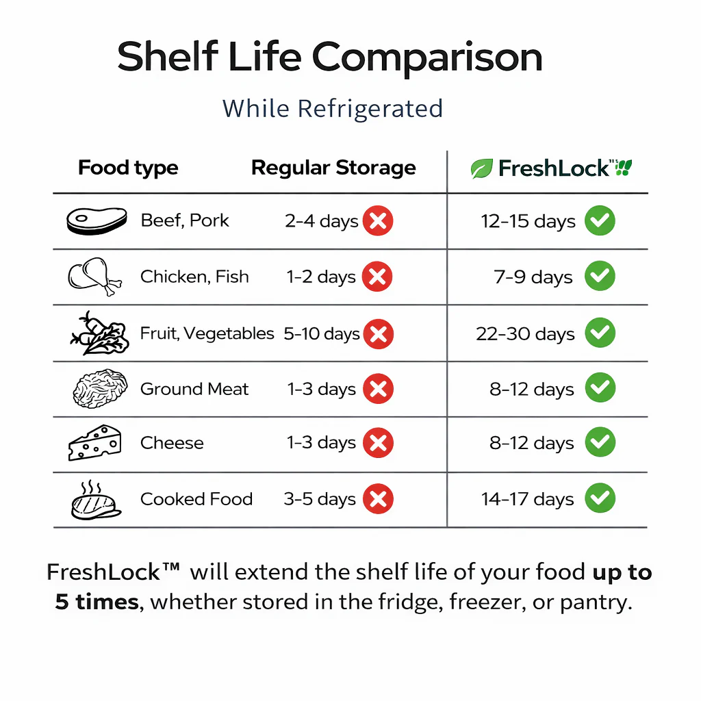 FreshLock™️ - Food Preserve Vacuum Sealer - Image 8