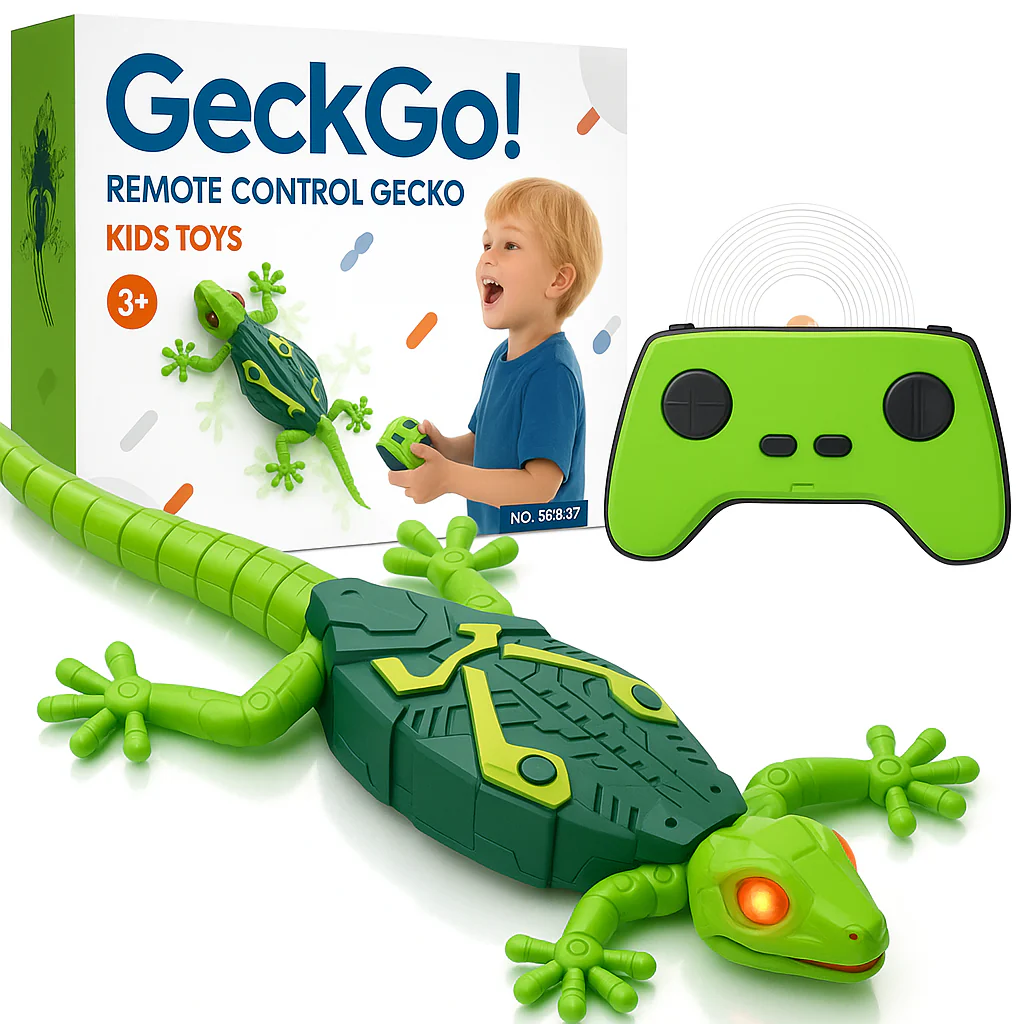 GeckGo!™️ - Wall Climbing RC Lizard