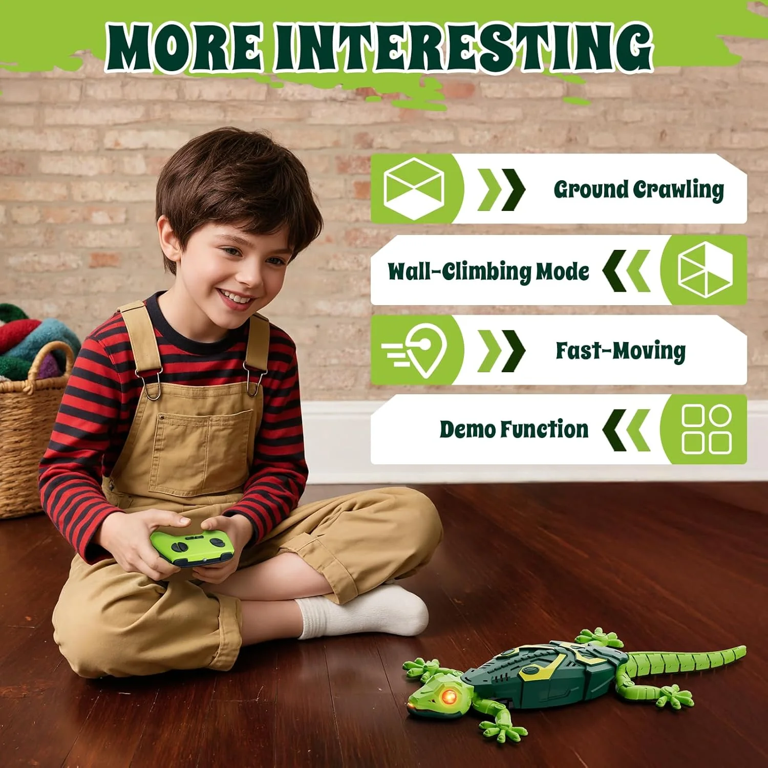 GeckGo!™️ - Wall Climbing RC Lizard - Image 2