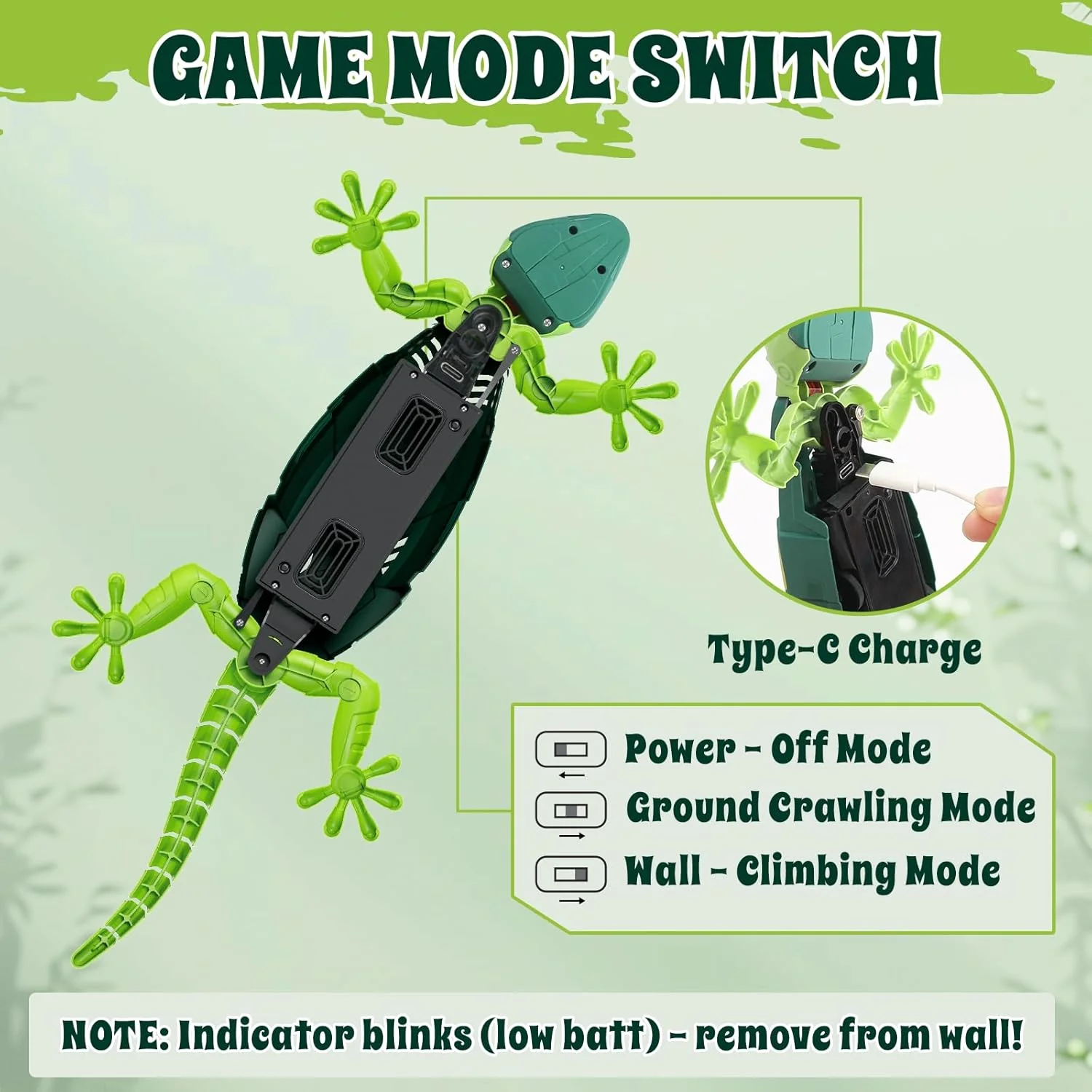 GeckGo!™️ - Wall Climbing RC Lizard - Image 4