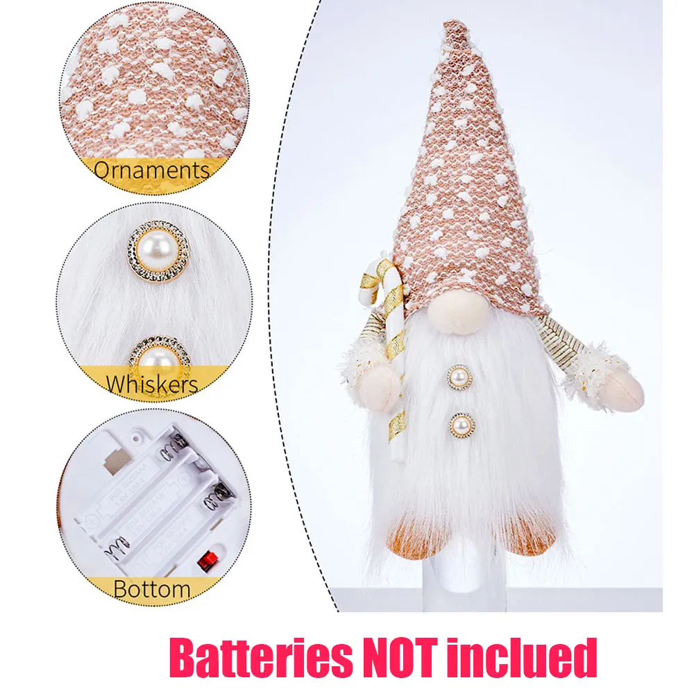 Glowing Gnome Christmas Doll - Image 10