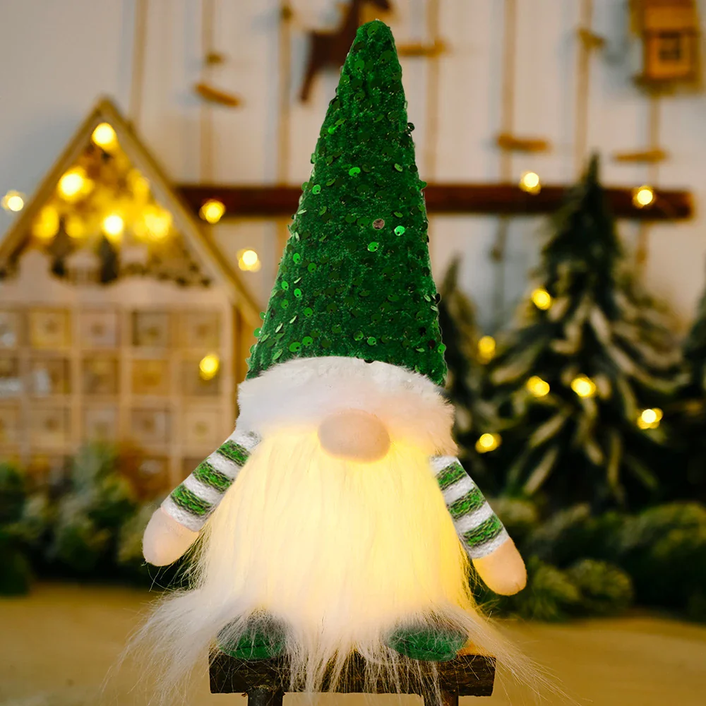 Glowing Gnome Christmas Doll - Image 6