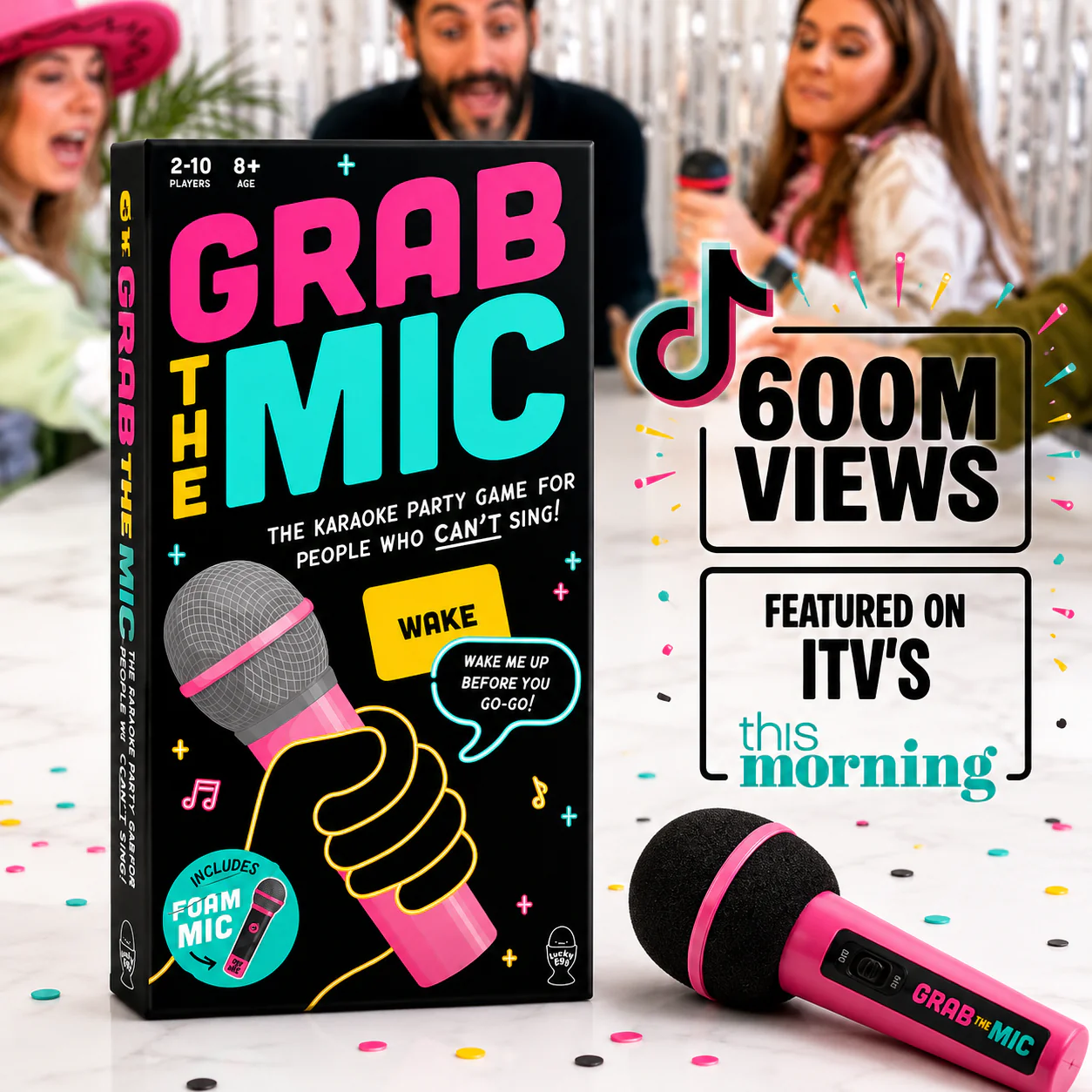 Grab The Mic – Family Karaoke Board Game - Image 5