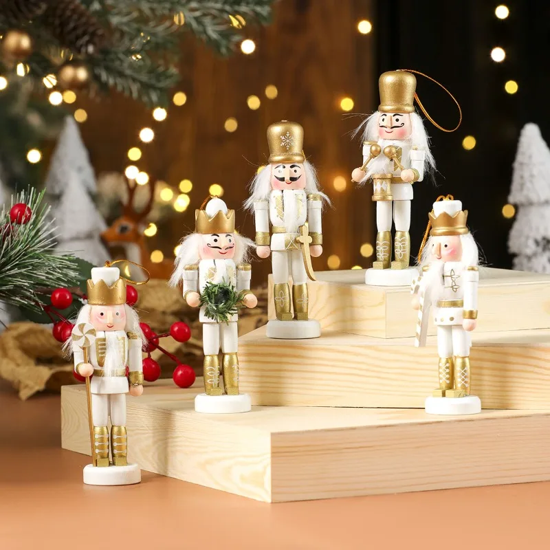 Handmade Wooden Nutcracker Ornaments - Image 5