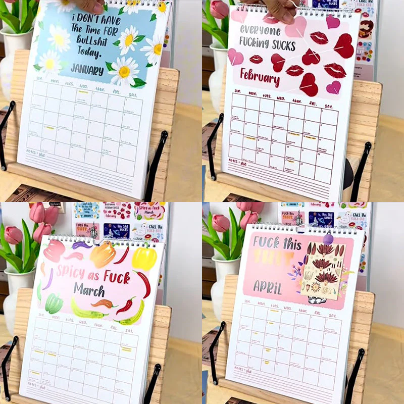 2026 Here We F**king Go Again Calendar - Image 12