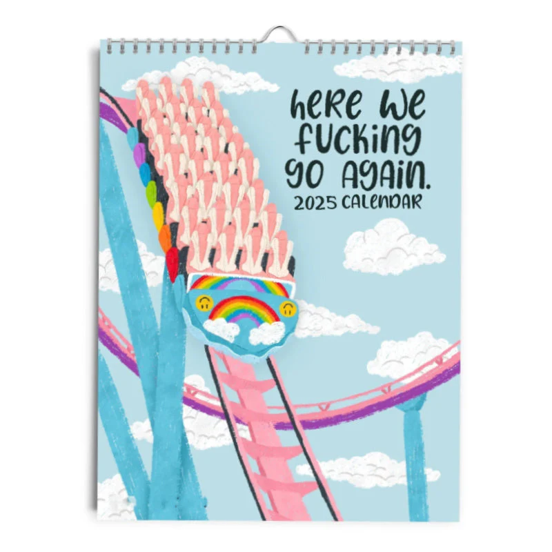2026 Here We F**king Go Again Calendar - Image 19