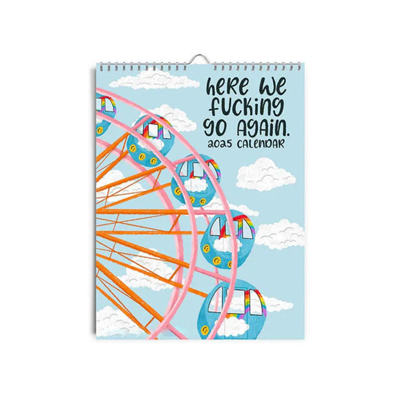 2026 Here We F**king Go Again Calendar - Image 20