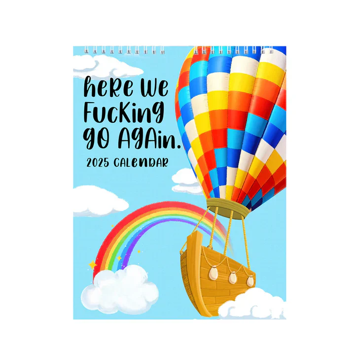 2026 Here We F**king Go Again Calendar - Image 22