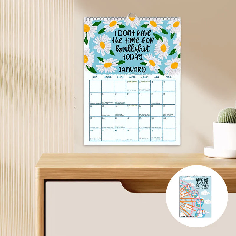 2026 Here We F**king Go Again Calendar - Image 6