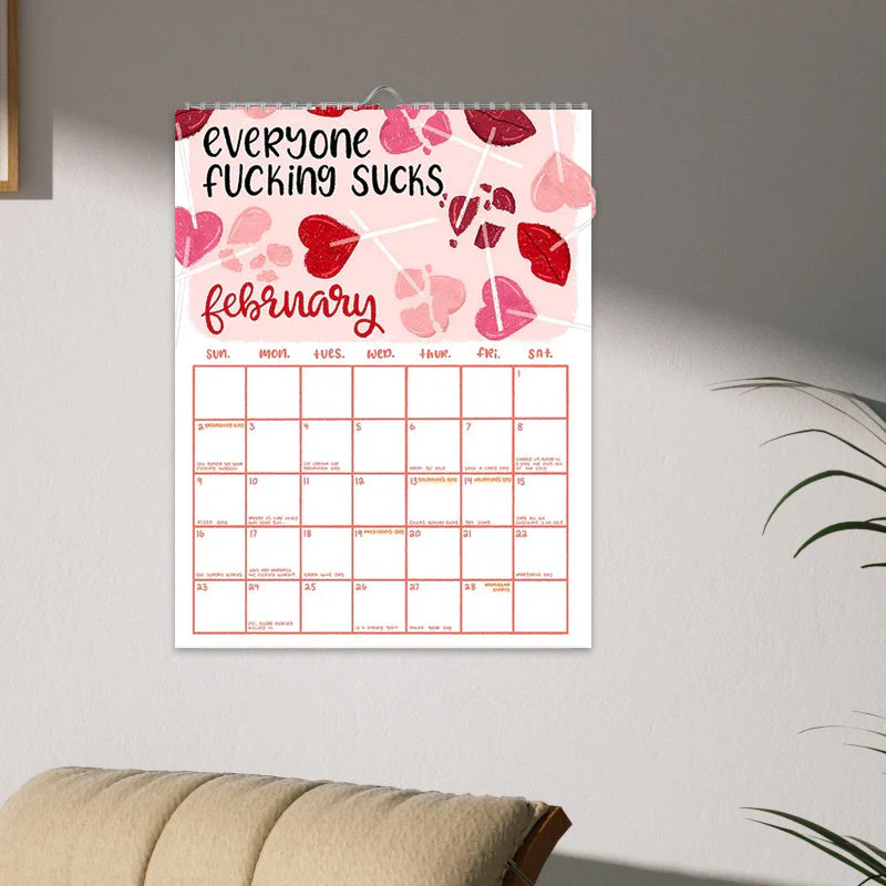 2026 Here We F**king Go Again Calendar - Image 8