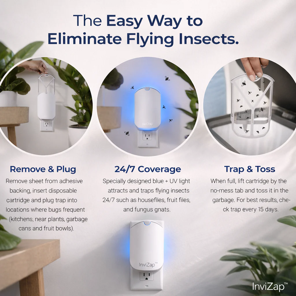 InviZap™️  - Discreet Flying Insect Trap - Image 4