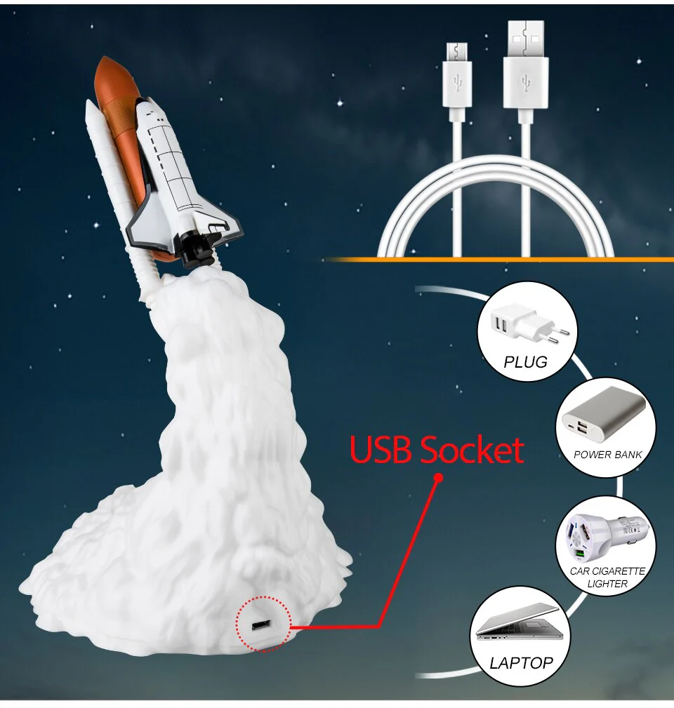 Lava Rocket Lamp - Image 4