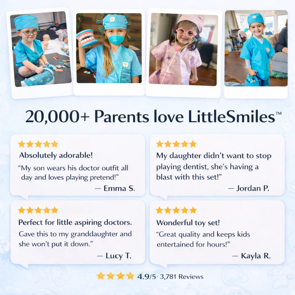 LittleSmiles™ - Kids Dentist Play Set - Image 4