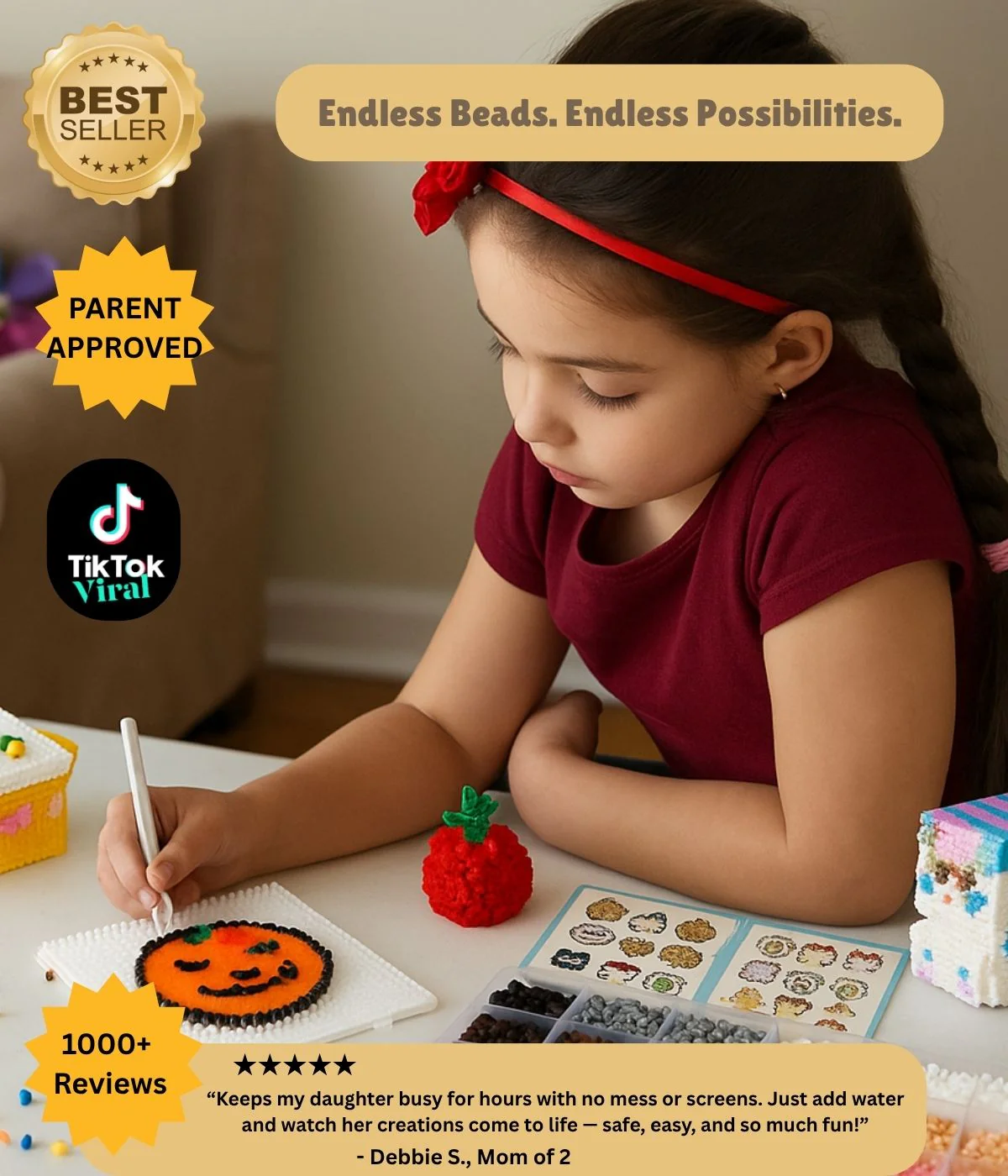 MagicMist Beads™ - Kids Craft Kit - Image 3