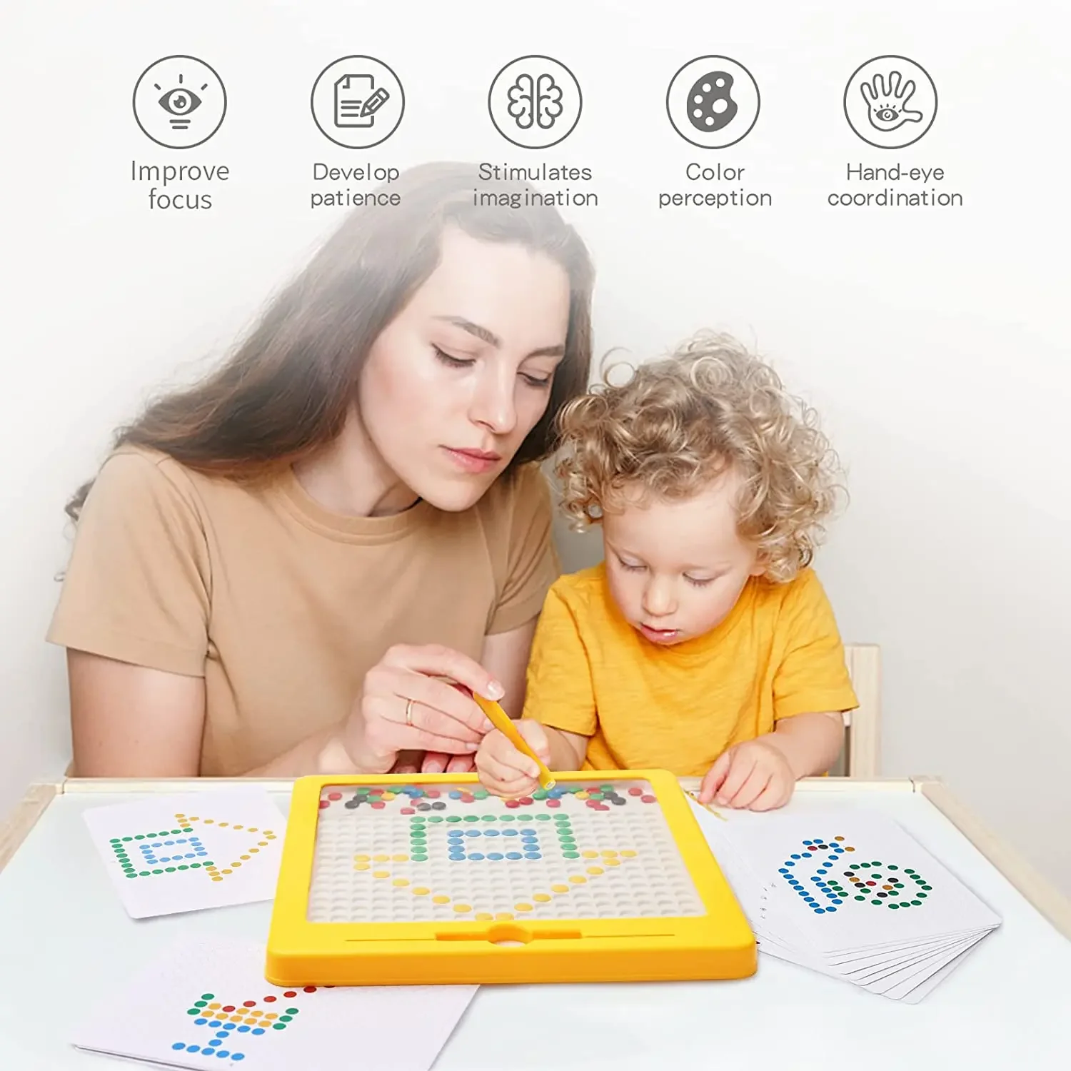 MagnaDots™ -  Magnetic Drawing Board - Image 3