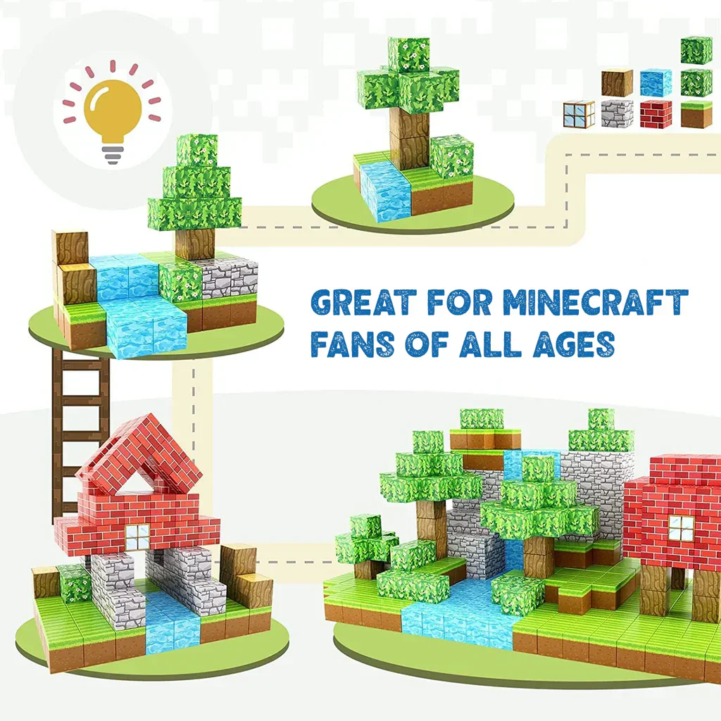 Magnetic Craft Building Blocks - Image 2