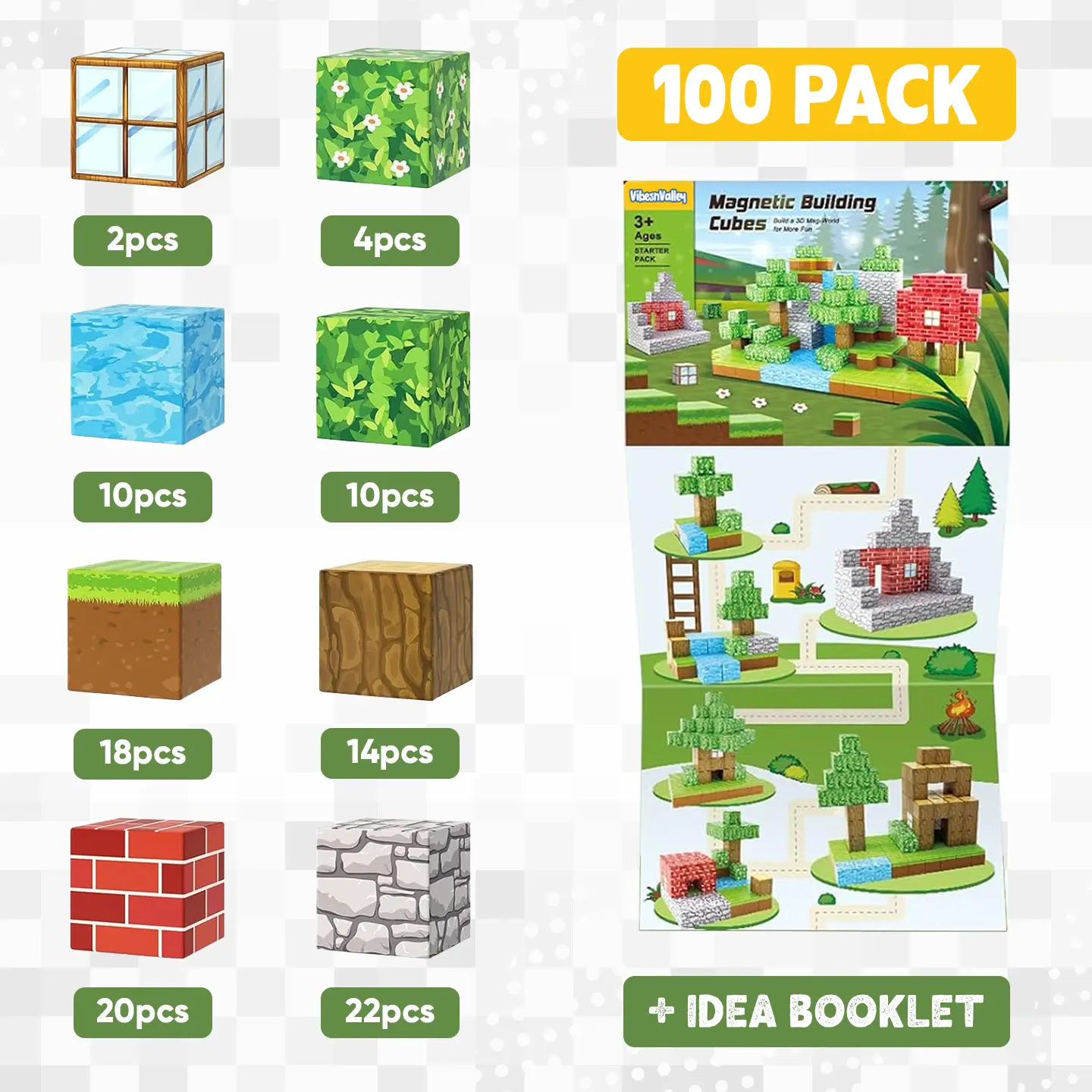 Magnetic Craft Building Blocks - Image 3