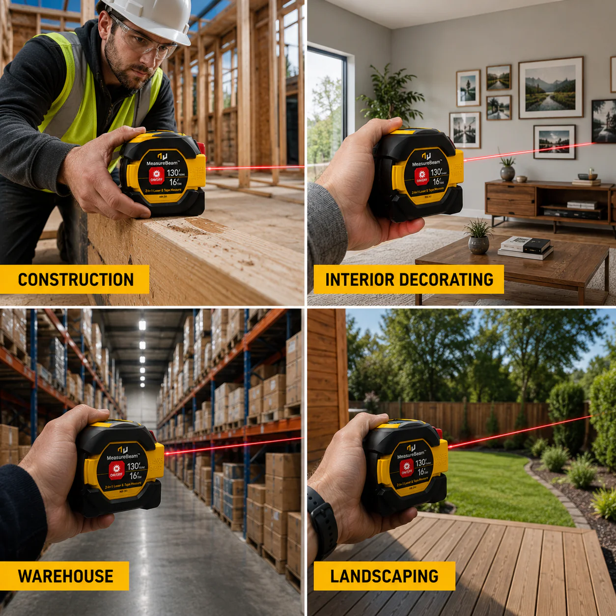 MeasureBeam™ - Digital Laser Tape Measure - Image 5