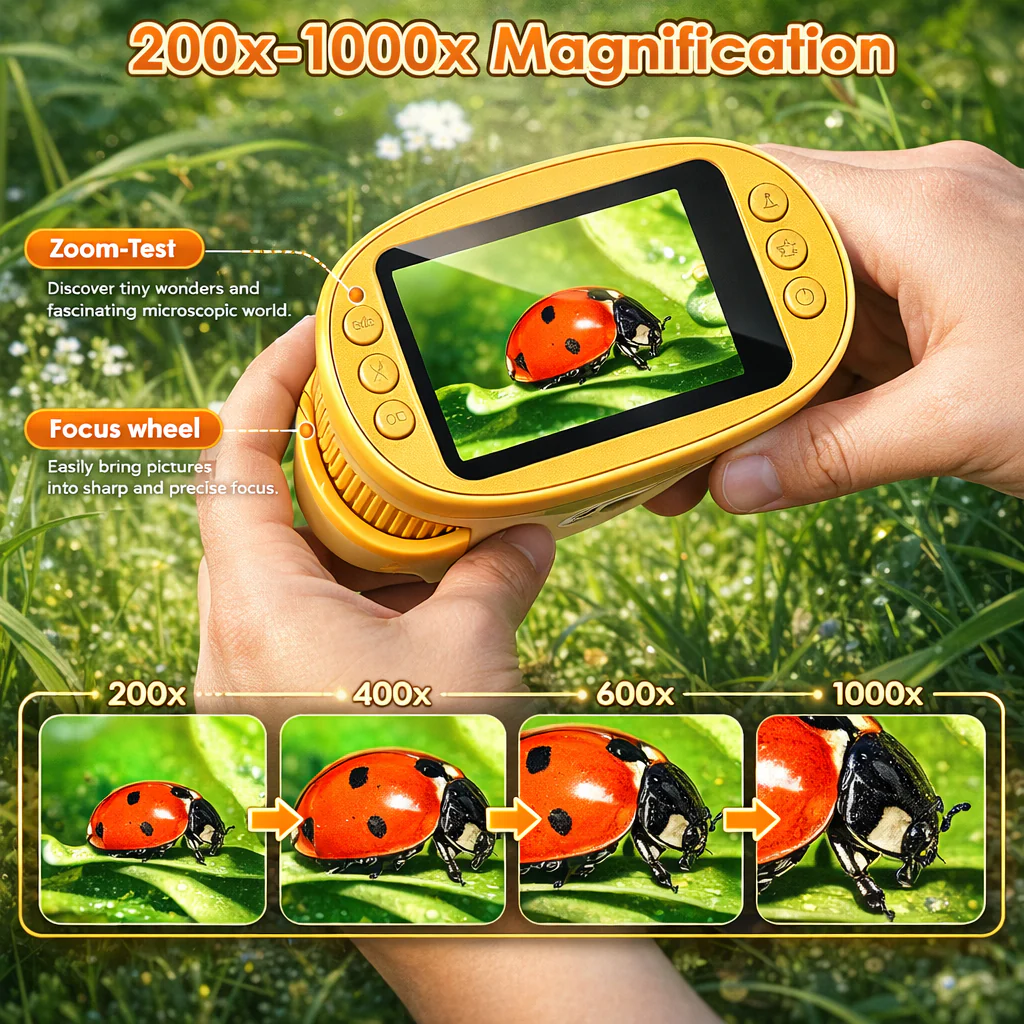 MicroQuest™ - Kids Handheld Microscope - Image 4