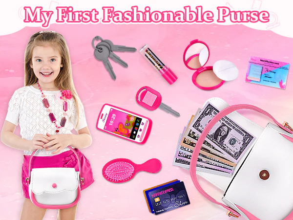 MiniMiss™️ - Pretend Play Purse + Accessories Set - Image 3