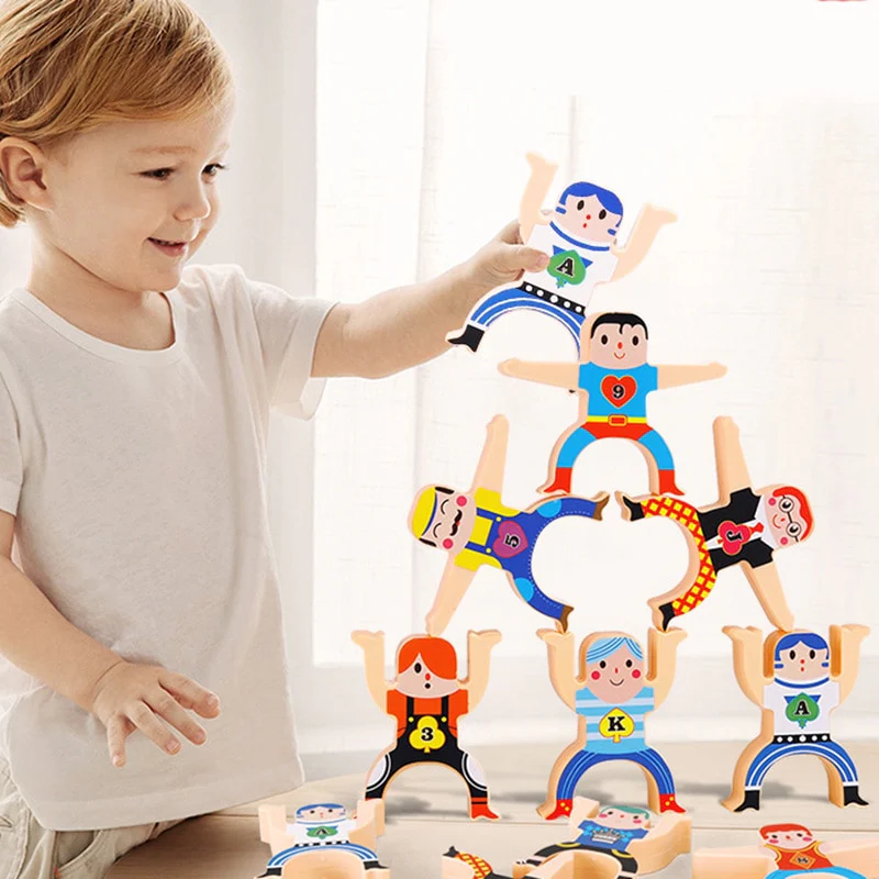 Stacrobats™️ - Montessori Balancing Acrobat Kit - Image 2