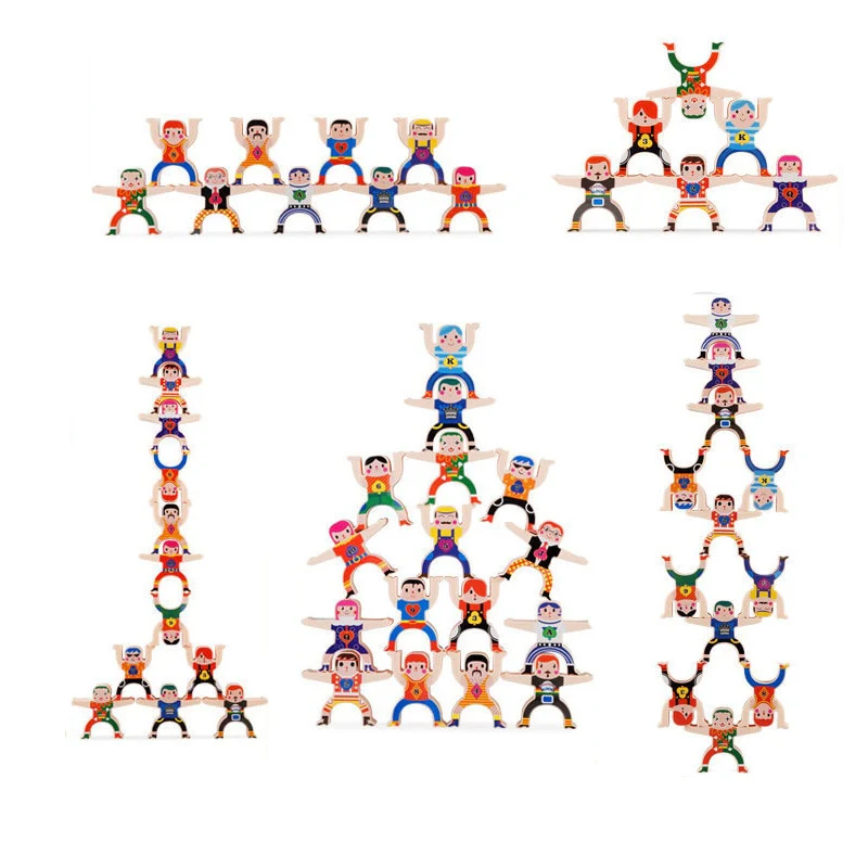 Stacrobats™️ - Montessori Balancing Acrobat Kit - Image 3