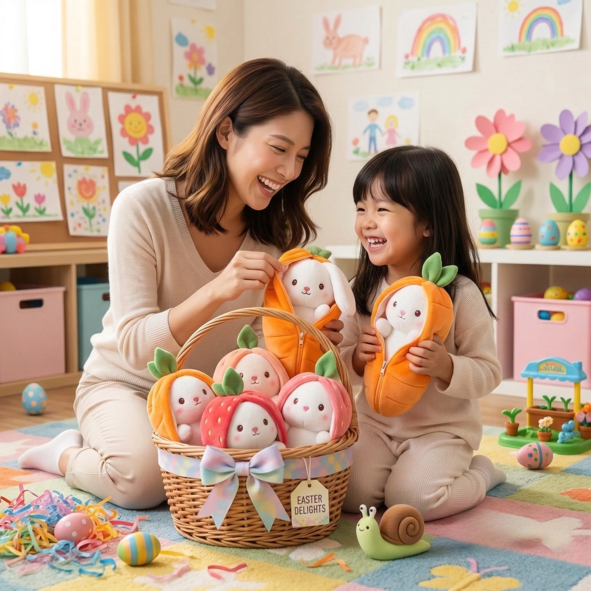 PeekaBunny™ - 2in1 Cuddly Easter Bunny - Image 6
