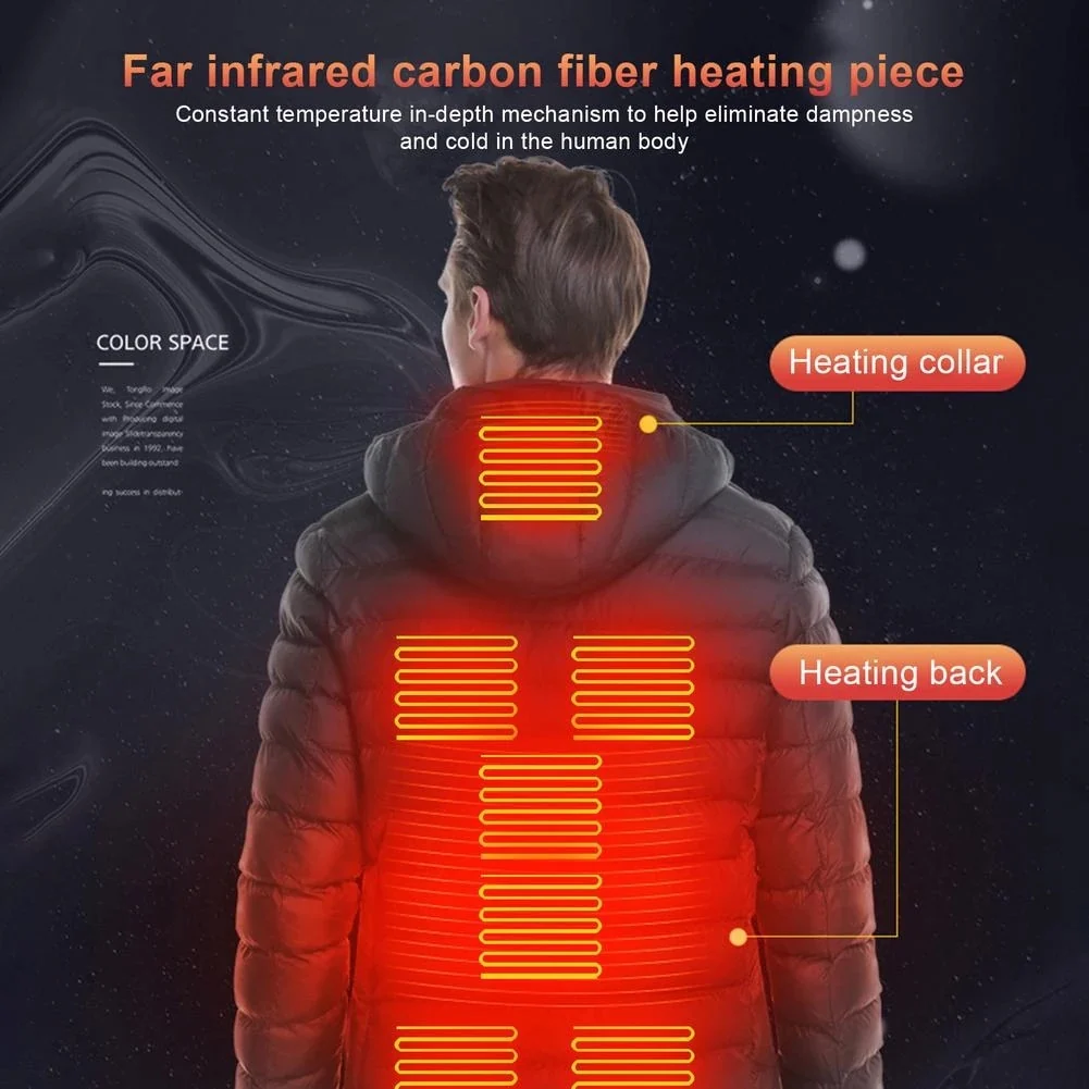 Rays™️ - Heated Unisex Jacket - Image 7