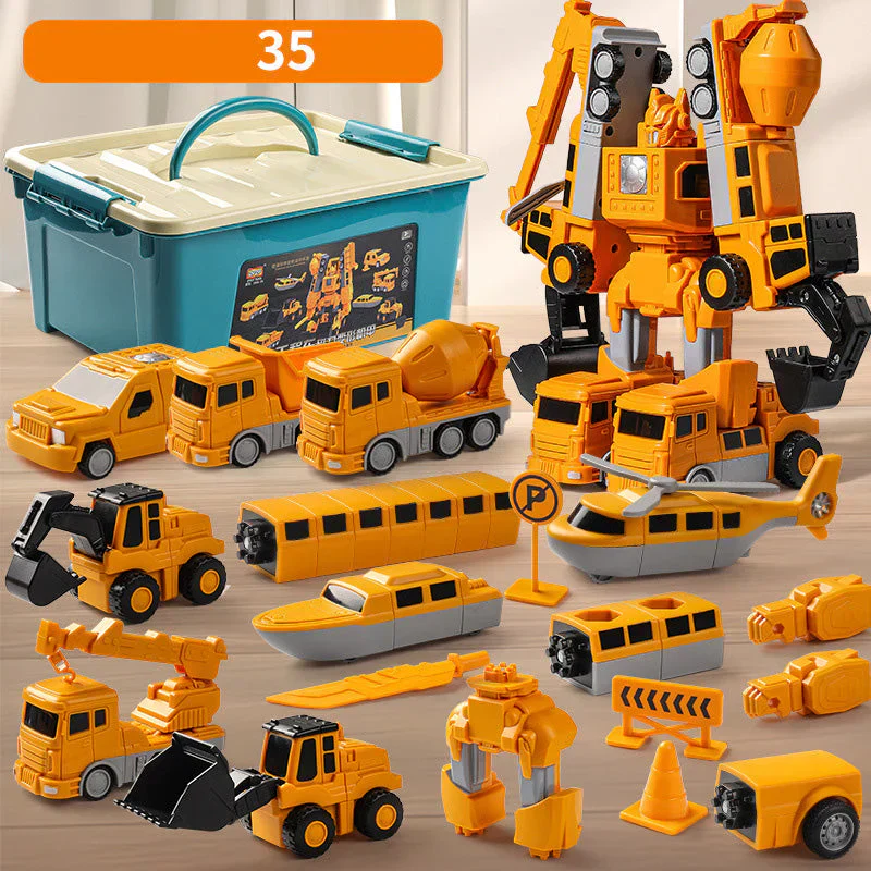 RoboCraft™ – Magnetic Robo Car Set - Image 2