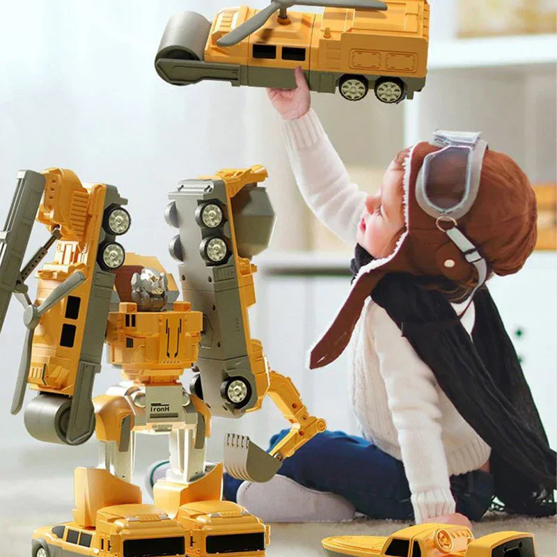 RoboCraft™ – Magnetic Robo Car Set - Image 3
